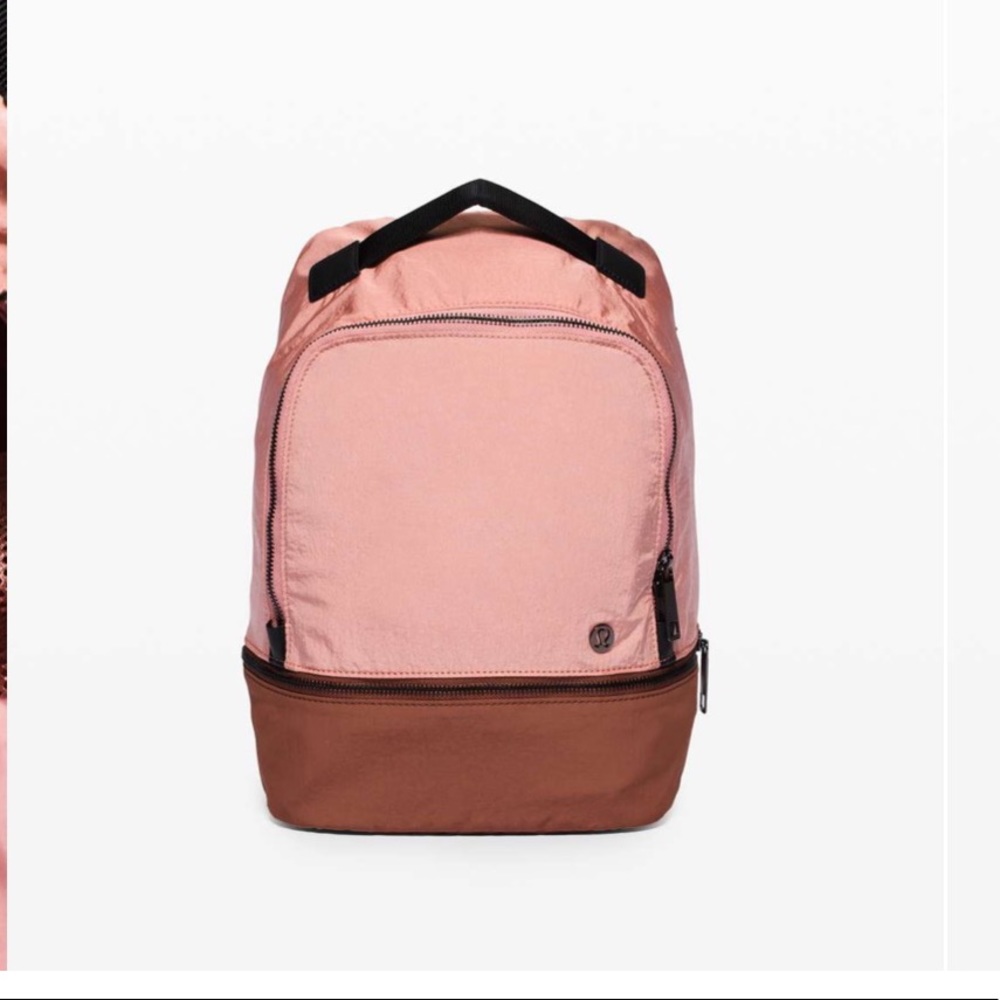 NWOT City Adventurer Backpack Mini in Pink Pastel and Ancient Copper